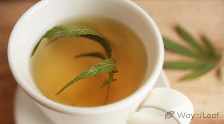 how to make weed tea with stems