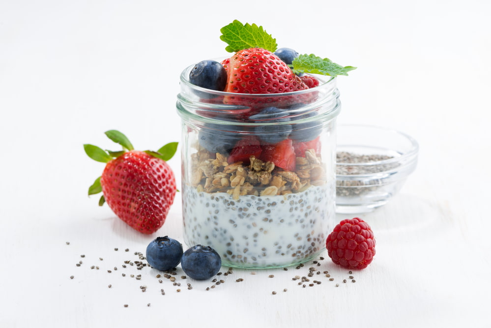 breakfast and wake ‘n’ bake: vegan cannabis chia seed pudding